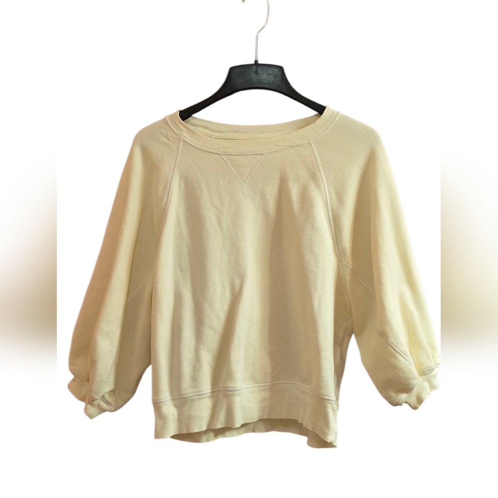 Aerie Cream Casual Sweatshirt size M